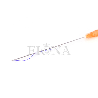 El mono colágeno liso de la elevación del hilo de PDO restaura la aguja de acero inoxidable de la piel