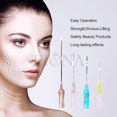 Piel que aprieta el lifting facial que rosca facial de 26G 50m m