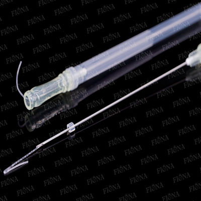 elevación del hilo de 21G 60m m PCL, lifting facial del hilo del diente