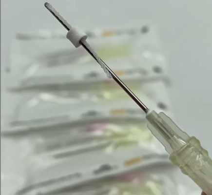 Línea profunda hilos de púas de la regeneración PDO del colágeno del retiro