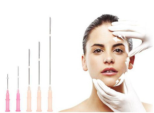 Hilo Nonsurgical 18G 100m m del diente de la elevación de cara del hilo de PDO para la elevación de cara inmediata
